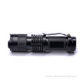 3 Modes adjustable Zoomable Tactical LED mini Flashlight